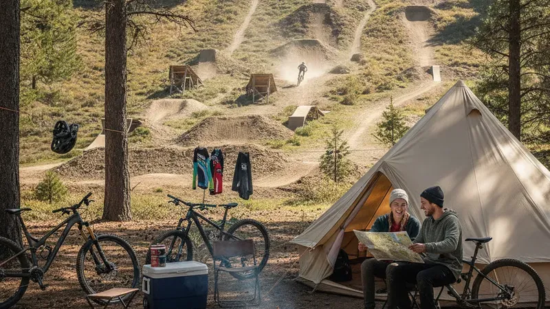 Camping proche bike park : comment bien choisir ?
